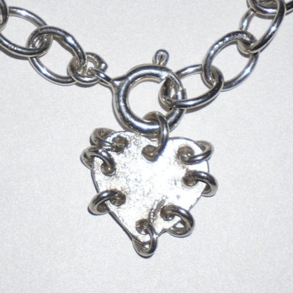 melted heart necklace