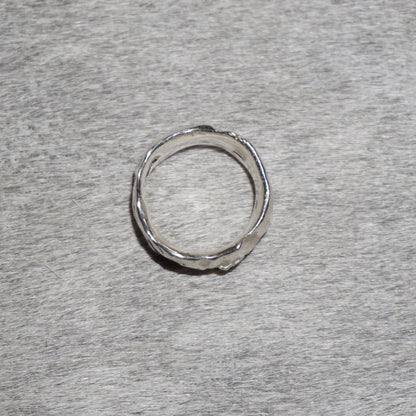 sandcasted chunky melted