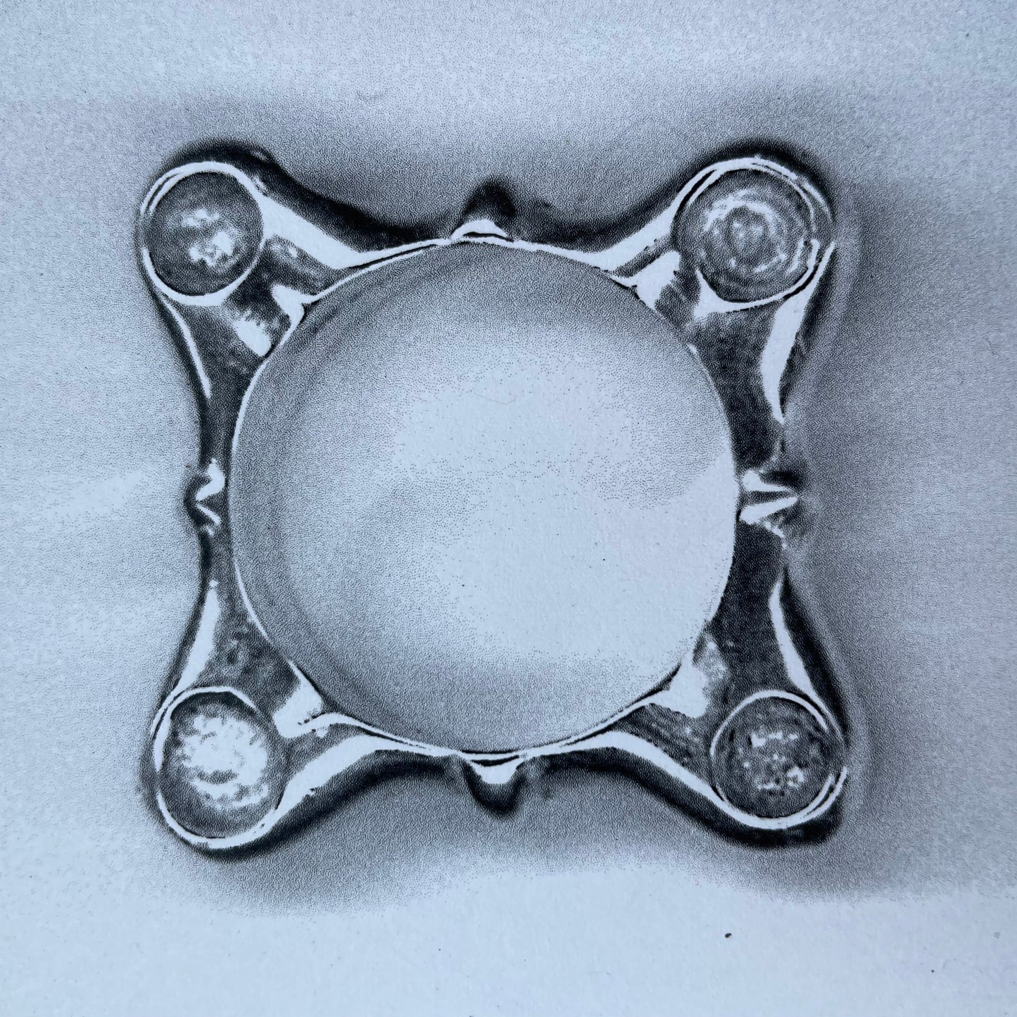a very symmetrical ring